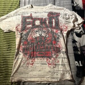 Vintage Ecko affliction shirt